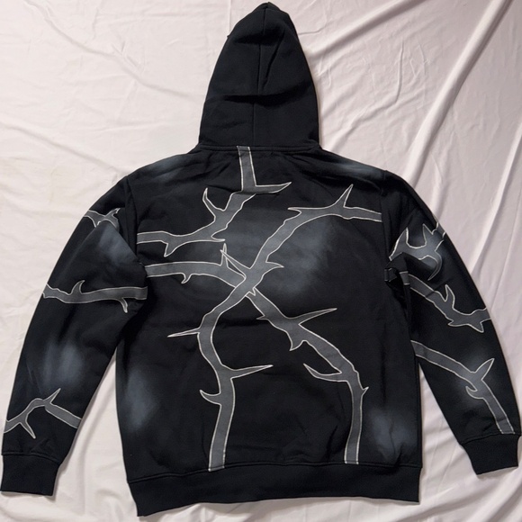 KDNK Sweatsuit Thorn Style Black/Charcoal Grey Men Size Small, Medium and Large - Picture 5 of 10